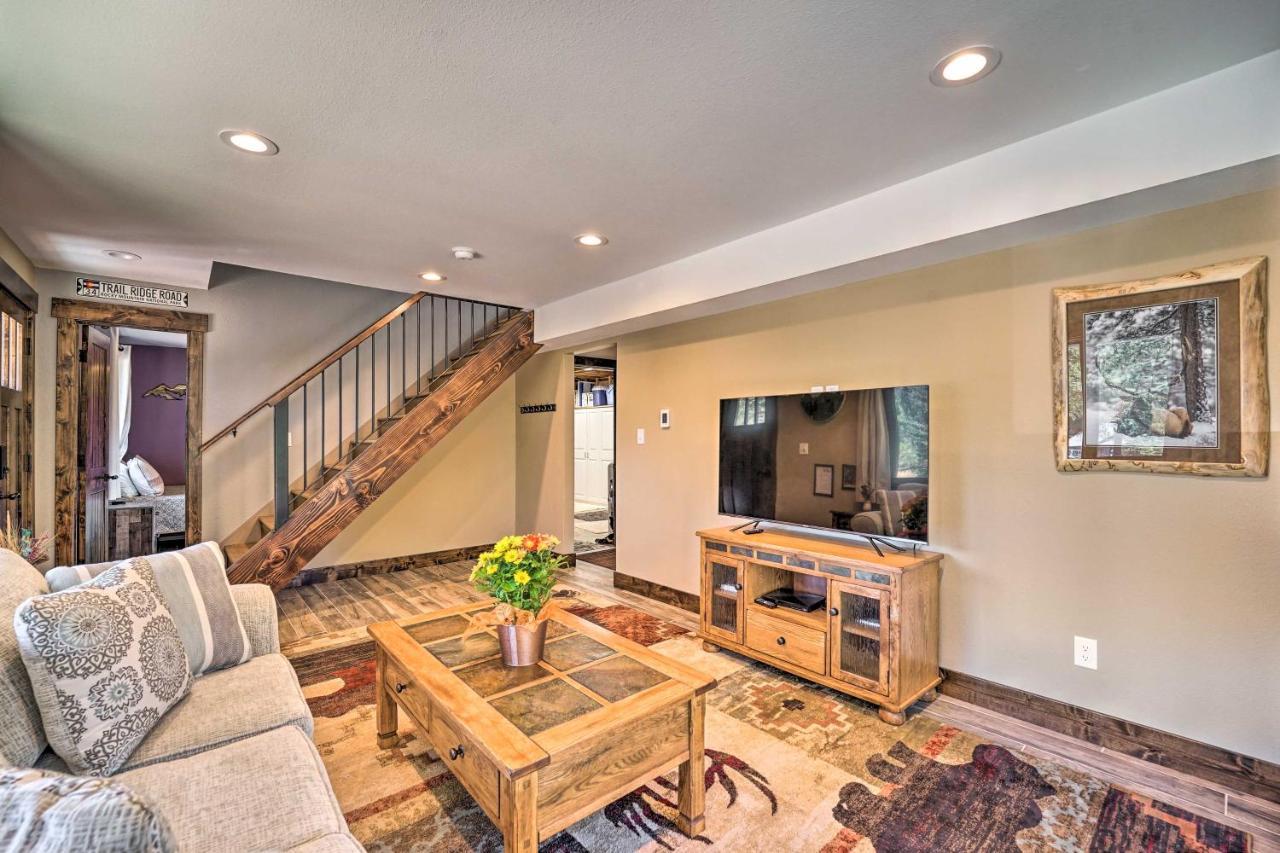 Luxe Updated Home With Grill And Hot Tub 4 Mi To Rmnp Έστες Παρκ Εξωτερικό φωτογραφία